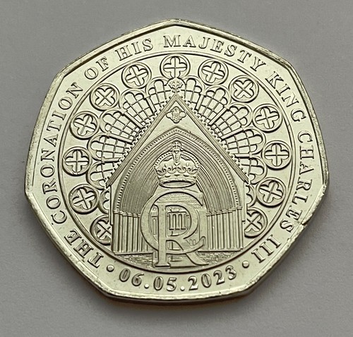 2023 50p fifty - fifty, pence