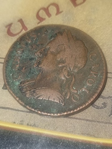 1674 king charles copper - 1674, ii