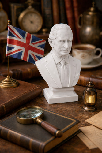 King charles iii bust - charles, –