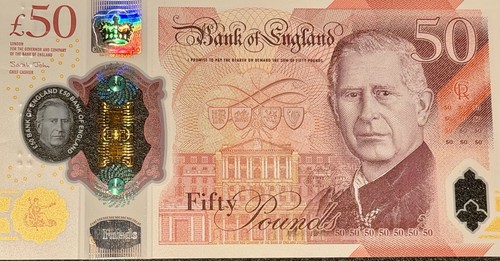 King charles iii unc - charles, polymer