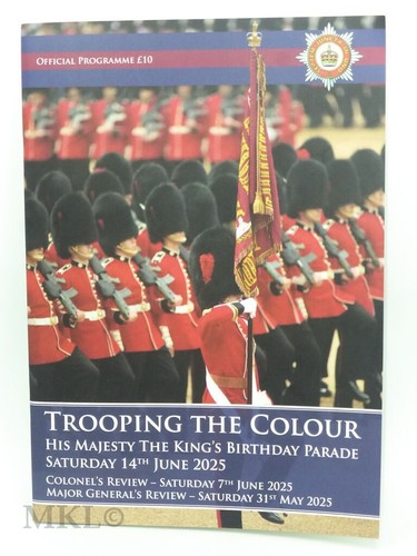 Trooping the colour - trooping,
