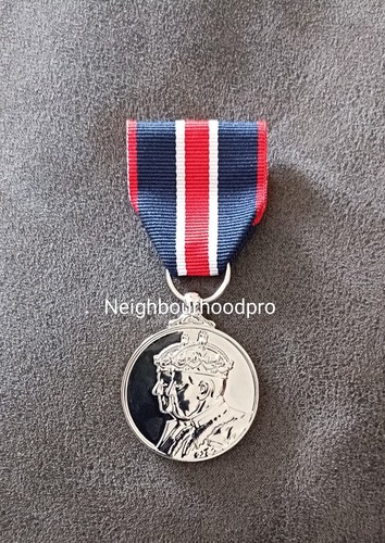 King charles coronation medal - king,