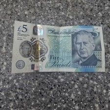 King Charles III £5 Bank Note